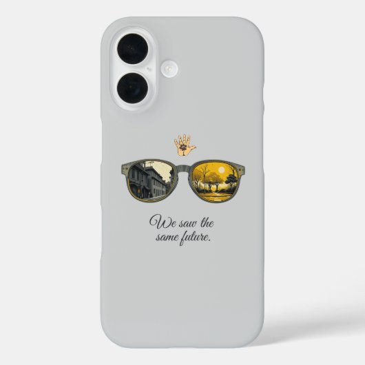 We saw the same future Case-Mate iPhone hülle (Rückseite)