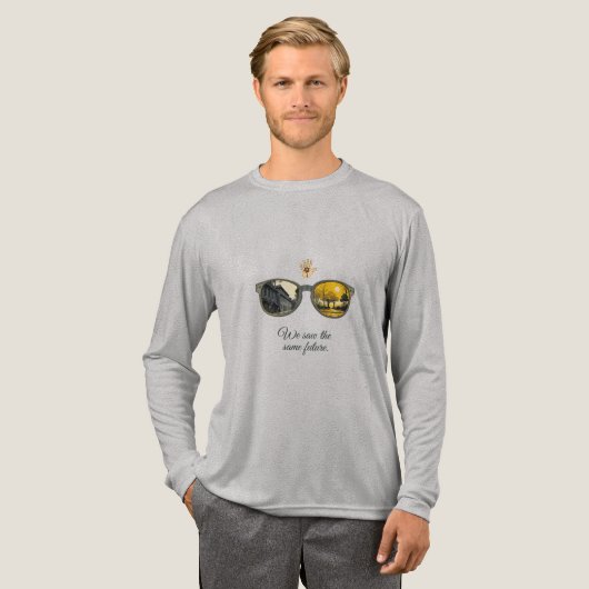 We saw the same future Tri-Blend shirt (Volle Vorderseite)