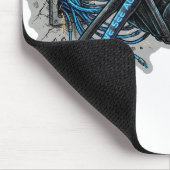 We See All – Surveillance Cyber Spider Drone T-Shi Mousepad (Ecke)