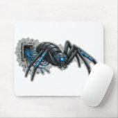 We See All – Surveillance Cyber Spider Drone T-Shi Mousepad (Mit Mouse)