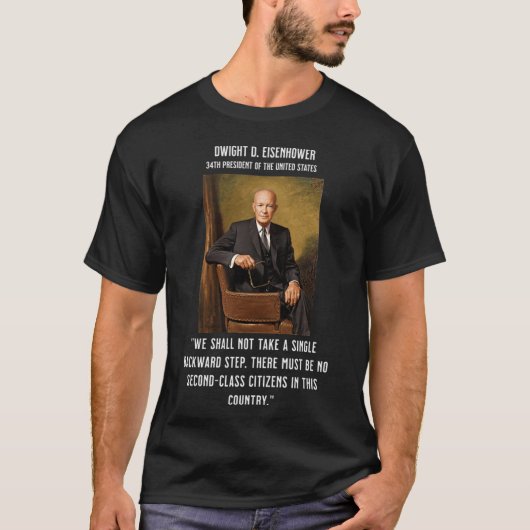 We shall not take a single backward step funny fri T-Shirt (Vorderseite)