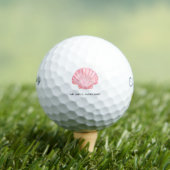 'We Shell Overcome!' Playful Coastal Golf Games Golfball (Insitu T-Shirt)