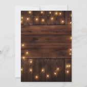 We Still Do 10th Wedding Anniversary String Lights Save The Date (Rückseite)