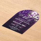 We Still Do 40th Wedding Anniversary String Lights Acryleinladungen (Ablage )