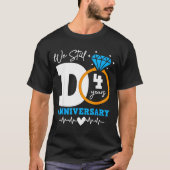 We Still Do 4 Years Funny Couple 4th Wedding Anniv T-Shirt (Vorderseite)