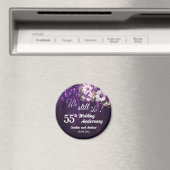 We Still Do 55th Wedding Anniversary String Lights Magnet (In Situ (Geschirrspüler))