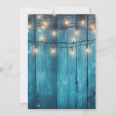 We Still Do 70th Wedding Anniversary String Lights Einladung (Rückseite)