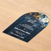 We Still Do 75th Wedding Anniversary String Lights Acryleinladungen (Ablage )