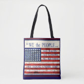 We The People are Equal Under GOD - Tote Bag Tasche (Vorderseite)