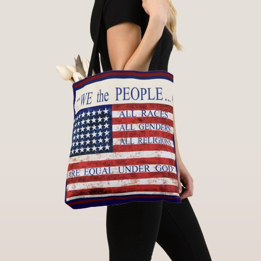 We The People are Equal Under GOD - Tote Bag Tasche (Von Nahem)