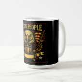 We The People – Constitutional American Pride Kaffeetasse (VorderseiteRechts)