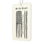 We The People Distressed Flag Autolufterfrischer (Links)