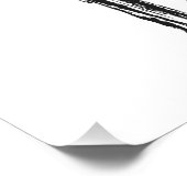 We The People Distressed Flag Vertical Poster (Ecke)