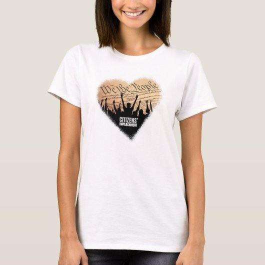 We The People Heart T T-Shirt (Vorderseite)