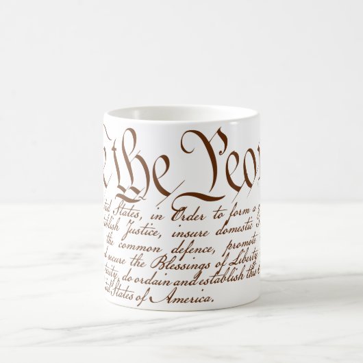 We the People Kaffeetasse (Mittel)