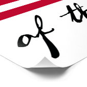 We the People Poster (Ecke)