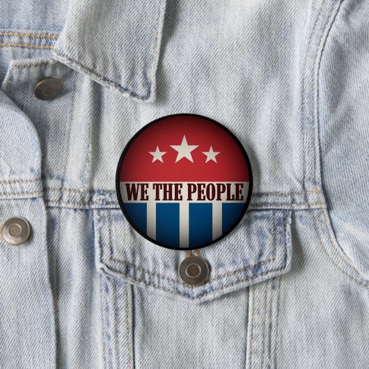 We the People Retro Button (Beispiel)