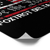 We The People Taco Foxtrot Delta Taco 1  Poster (Ecke)