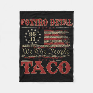 We The People Taco Foxtrot Delta Taco 2 Fleecedecke