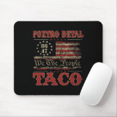 We The People Taco Foxtrot Delta Taco 2  Mousepad (Mit Mouse)
