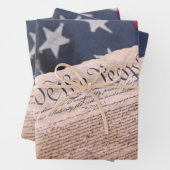 We the People Verfassung Geschenkpapier Set (Beispiel)