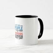 We the People Will Never Forget the Cowards  Tasse (VorderseiteRechts)