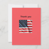 We The Silly Geese 250th Funny Celebration Dankeskarte (Rückseite)