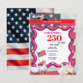 We The Silly Geese 250th Funny Celebration Einladung (Vorne/Hinten)