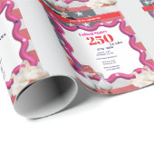 We The Silly Geese 250th Funny Celebration Geschenkpapier (Rolleneckpunkt)