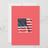 We The Silly Geese 250th Funny Celebration Karte (Rückseite)