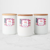 We The Silly Geese 250th Funny Celebration Lebensmitteletikett (Flaschen)