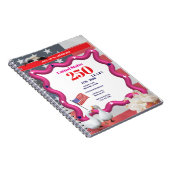 We The Silly Geese 250th Funny Celebration Notizblock (Rechte Seite)