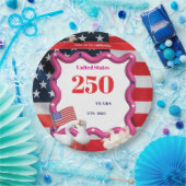 We The Silly Geese 250th Funny Celebration Pappteller (Party)