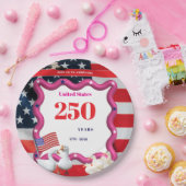 We The Silly Geese 250th Funny Celebration Pappteller (Party)