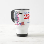 We The Silly Geese 250th Funny Celebration Reisebecher (Vorderseite Links)