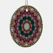 We Three Kings Fraktal Keramik Ornament (Rechts)