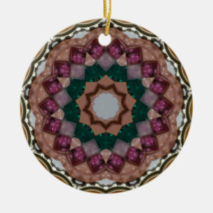 We Three Kings Fraktal Keramik Ornament