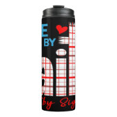 We Walk By Faith Not Sight Thermosbecher (Vorderseite)