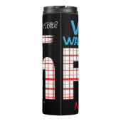 We Walk By Faith Not Sight Thermosbecher (Rückseite)