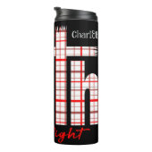 We Walk By Faith Not Sight Thermosbecher (Nach rechts gedreht)