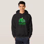 We Wear Green Spinal Cord Injury Awareness Sloth Hoodie (Vorne ganz)