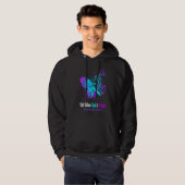 We Wear Teal And Purple Rheumatoid Arthritis Aware Hoodie (Vorne ganz)