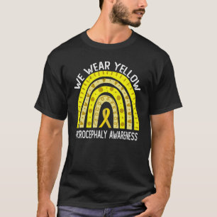 We Wear Yellow For Microcephaly Awareness T-Shirt