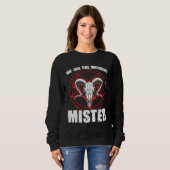 We Weirdos Mister Satanic Witchcraft Baphomet Goth Sweatshirt (Vorne ganz)