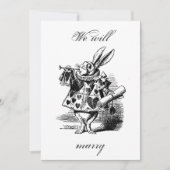 We will marry – Announcement to the wedding Einladung (Vorderseite)