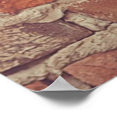 We Will Serve the Lord - Joshua 24:15 Poster (Ecke)