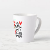 We Wish You A Very Merry Christmas Milchtasse (Rechte Ecke)