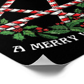 We Witch You A Merry Winter Solstice Wiccan Witchy Poster (Ecke)