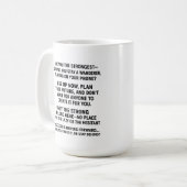 “Weak Don’t Drink — Only Winners Take This” , Kaffeetasse (Vorderseite Links)