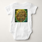 Wealth Flow Sigil Baby Strampler (Rückseite)